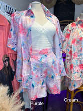 Load image into Gallery viewer, Floral Premium short coords