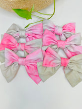 Load image into Gallery viewer, Tie Dye Big Bow Clip