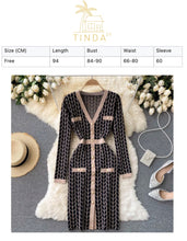 Load image into Gallery viewer, Korean Chic Long Knitted dress
