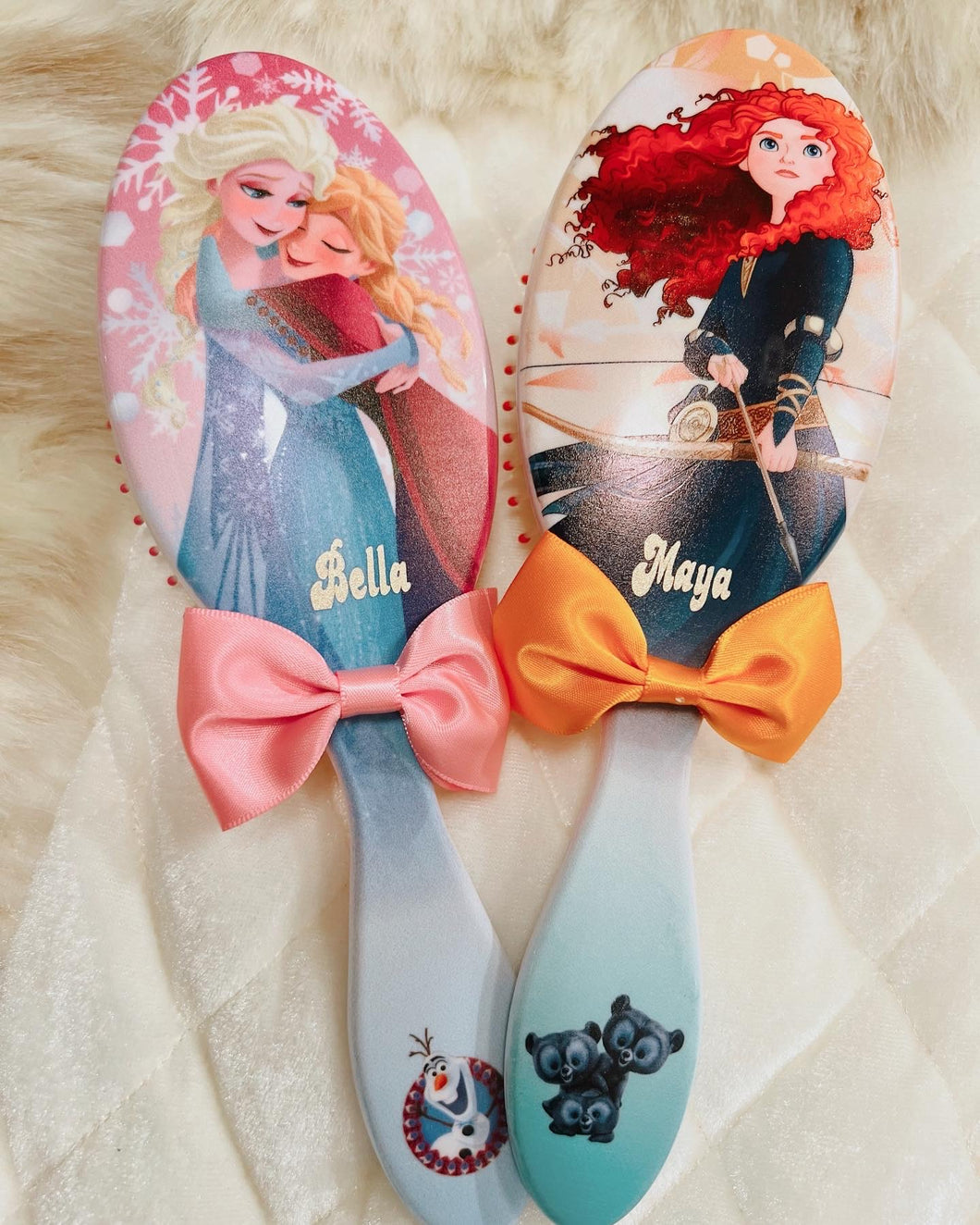 Customized hair brush