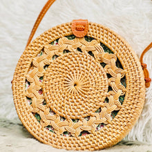 Load image into Gallery viewer, Bali Round Rattan Bag
