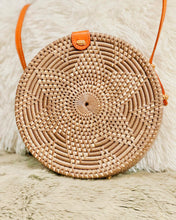 Load image into Gallery viewer, Bali Round Rattan Bag
