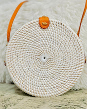 Load image into Gallery viewer, Bali Round Rattan Bag
