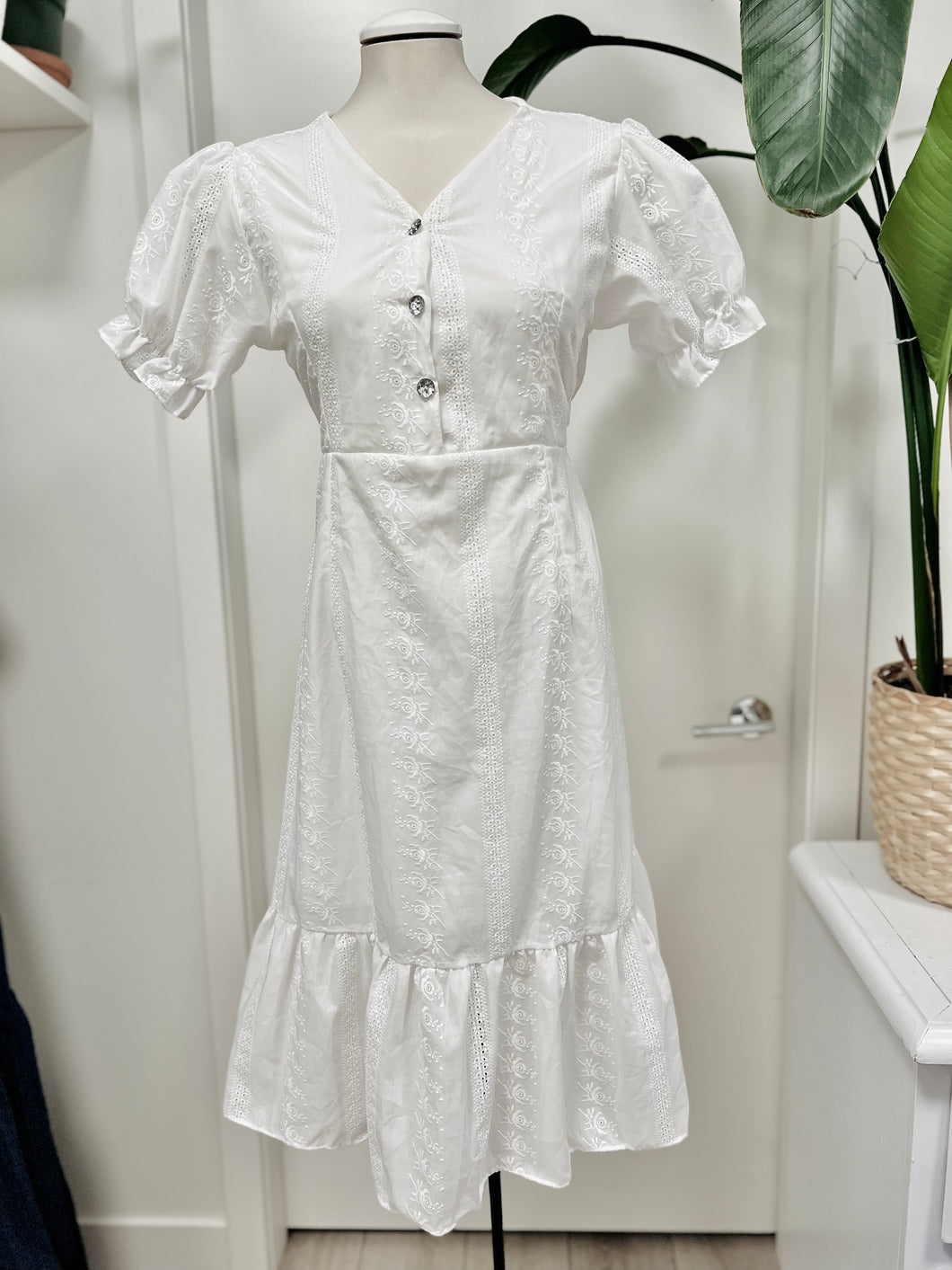 Rose Eyelet dress