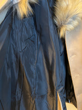 Load image into Gallery viewer, Trench Coat with Faux Fur
