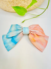 Load image into Gallery viewer, Tie Dye Big Bow Clip
