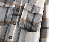 Load image into Gallery viewer, Waterproof Plaid Full Jacket
