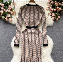 Load image into Gallery viewer, Korean Chic Long Knitted dress
