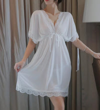 Load image into Gallery viewer, Mesh transparent nightdress + panty
